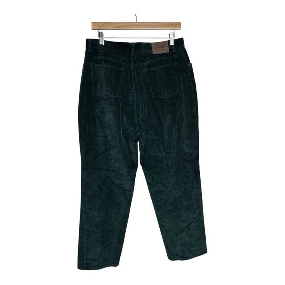 Lauren Ralph Lauren corduroy green pants petite 14 - Picture 2 of 7